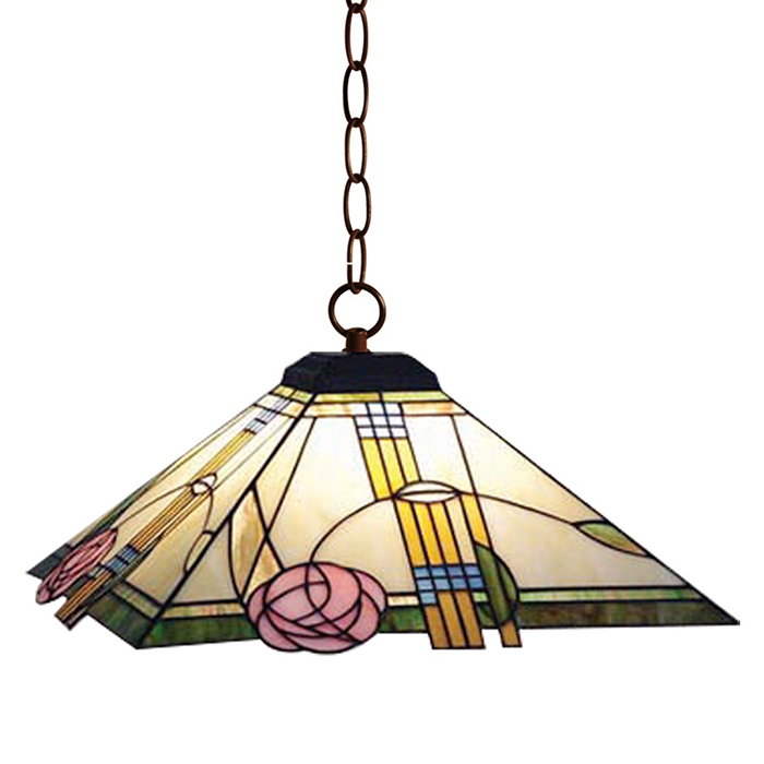 Macintosh Style Pendant Lamp Shade - Click Image to Close